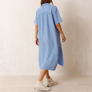 Indi & Cold Linen Shirt Dress